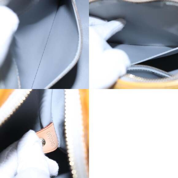 LOUIS VUITTON Monogram Vernis Houston Hand Bag Gris M91053 - Picture 13 of 13